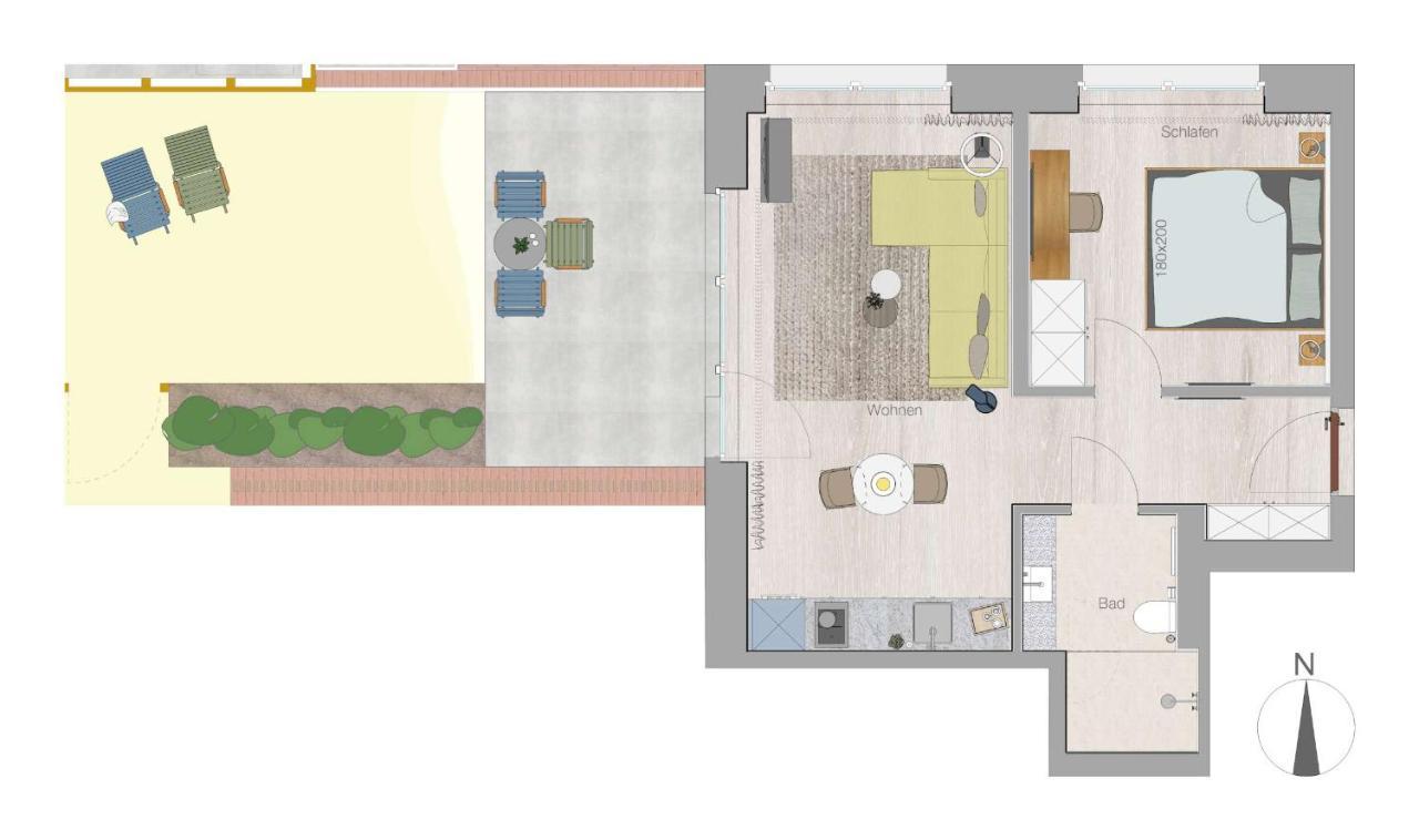 Toewerhus - Wohnung Robbe Juist Exterior photo